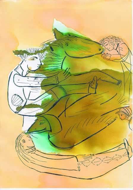 9. Illustration zur fiktiven Geschichte Traumt�nzer